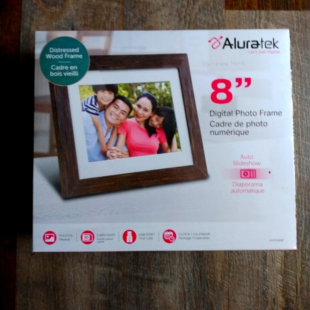8" digital photo frame